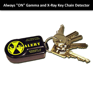 gamma and x-ray keychain detector
