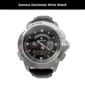 gamma detection wrist watch