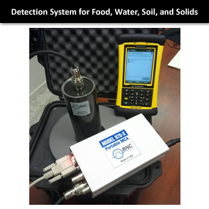 isotope detection system for solids and liquids food water soil 971 Food-SSAFE