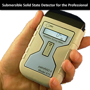 submersible solid state survey meter and dosimeter 915 PalmRAD II